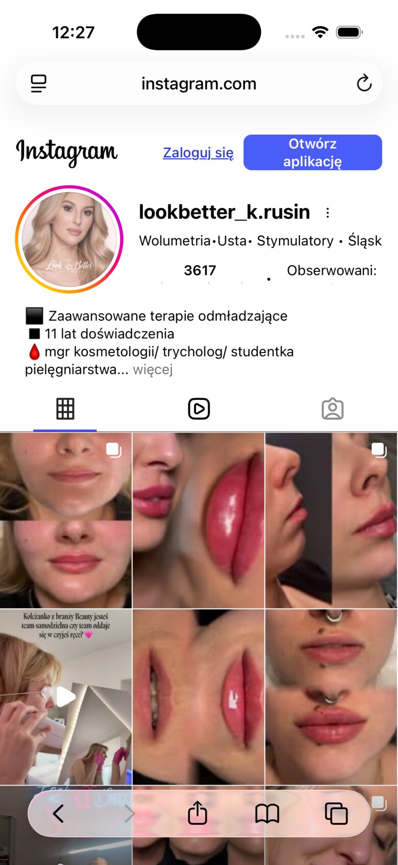 Profil Instagram @lookbetter_k.rusin — LOOK BETTER Kinga Rusin