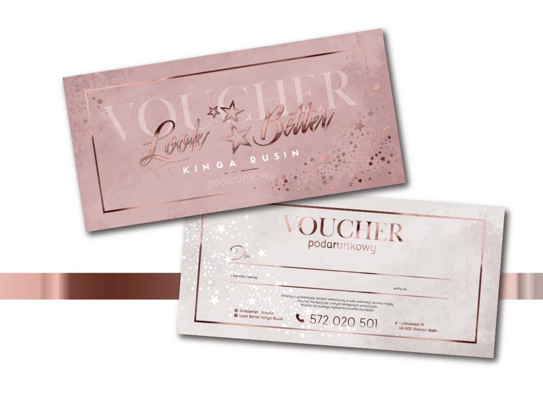Voucher prezentowy LOOK BETTER Kinga Rusin